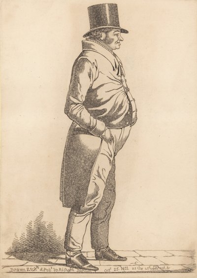 Unidentified Gentleman by Richard Dighton